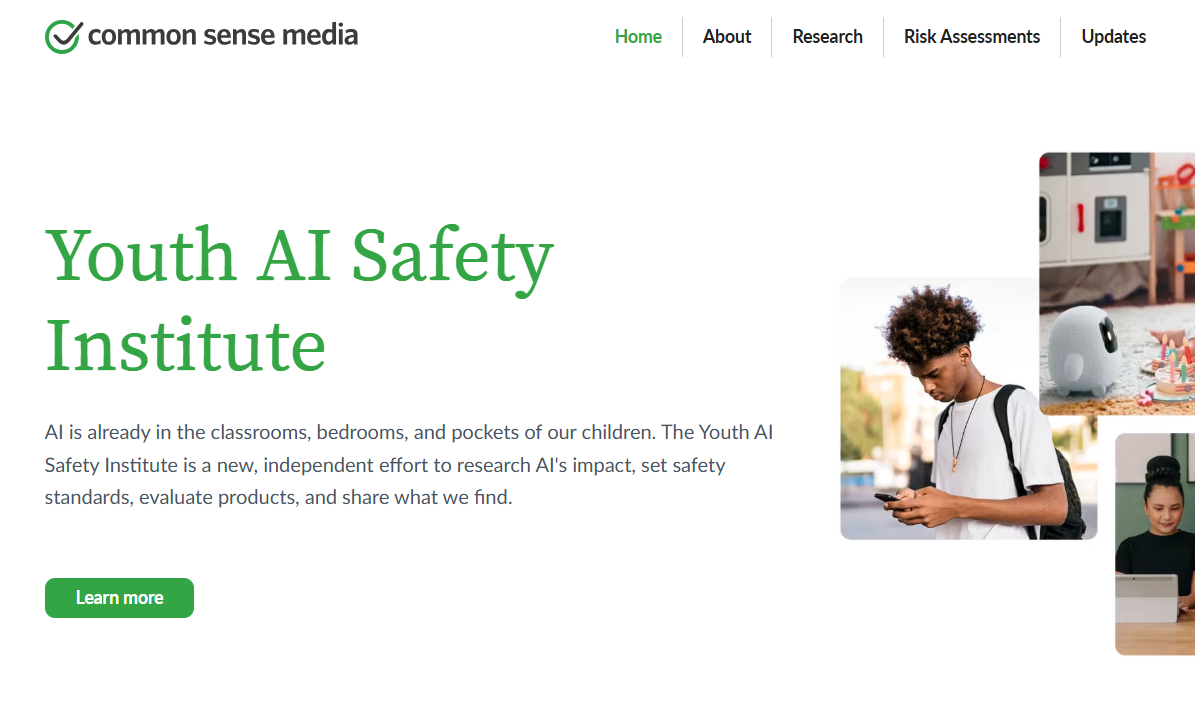 Common Sense Youth AI Safety Institute